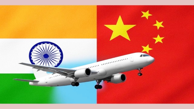 ভারত ও চীনের মধ্যে সরাসরি ফ্লাইট পুনরায় চালু