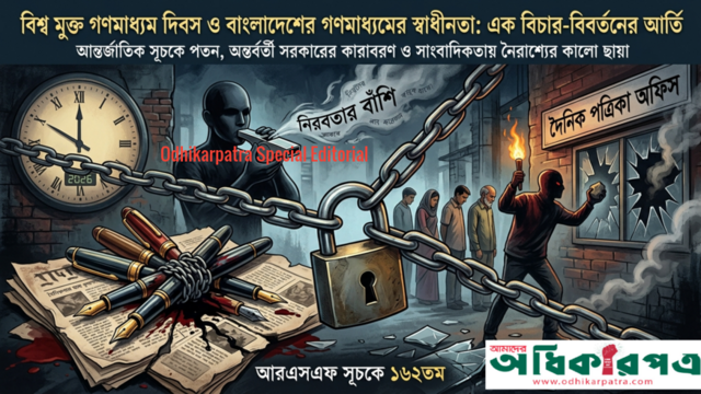 বিশ্ব মুক্ত গণমাধ্যম দিবস ও বাংলাদেশের গণমাধ্যমের স্বাধীনতা: এক বিচার-বিবর্তনের আর্তি