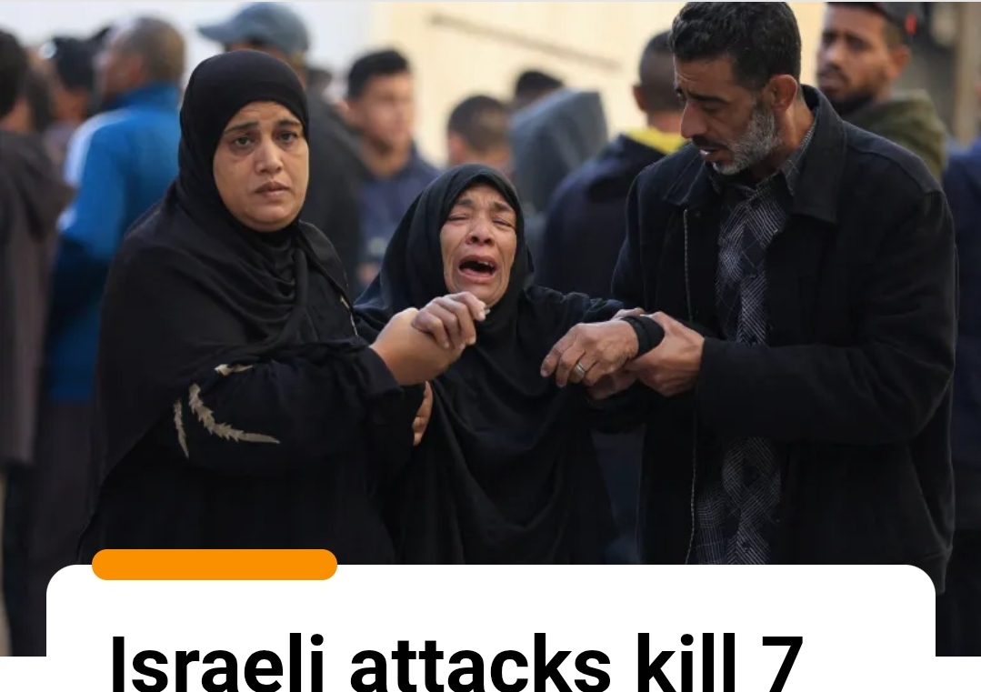 গাজায় যুদ্ধবিরতির মারাত্মক লঙ্ঘন: ইসরায়েলি হামলায় ৭ ফিলিস্তিনি নিহত, মধ্যস্থতাকারীদের জরুরি হস্তক্ষেপের আহ্বান