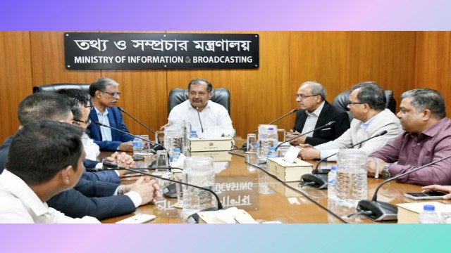 গণমাধ্যমের স্বাধীনতা ও শৃঙ্খলা নিশ্চিতে স্বাধীন কমিশন গঠন করবে সরকার : তথ্যমন্ত্রী