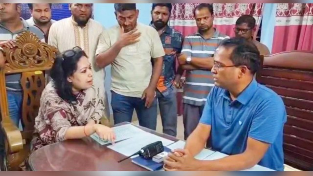 রুমিন ফারহানা-ওসি বাগ্‌বিতণ্ডা, সরাইল থানায় পুলিশের জিডি