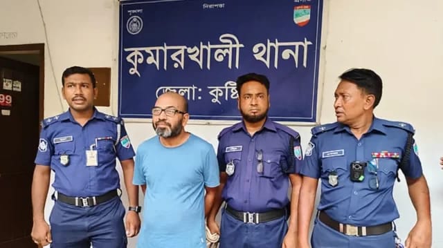 কুষ্টিয়ার কারাগার থেকে পালানো ১২৪ মামলার আসামি ঢাকায় গ্রেপ্তার