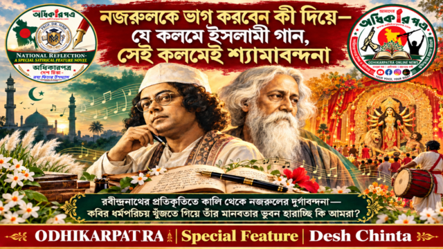 বিদ্রোহীর কণ্ঠে জনপ্রিয় দূর্গা সঙ্গীত : নজরুলকে ভাগ করবেন কী দিয়ে—যে কলমে ইসলামী গান, সেই কলমেই শ্যামাবন্দনা