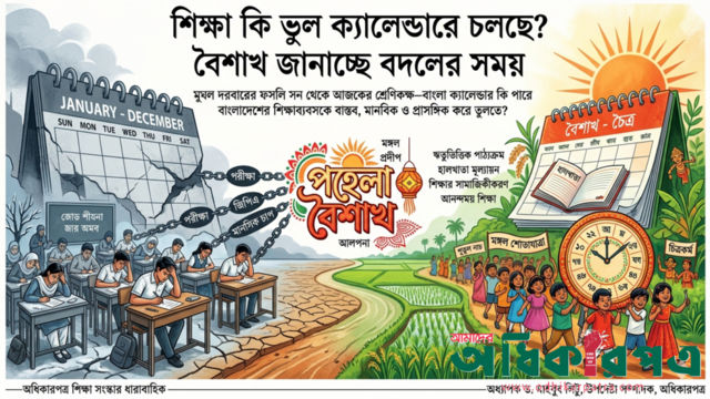 শিক্ষা কি ভুল ক্যালেন্ডারে চলছে? বৈশাখ জানাচ্ছে বদলের সময়