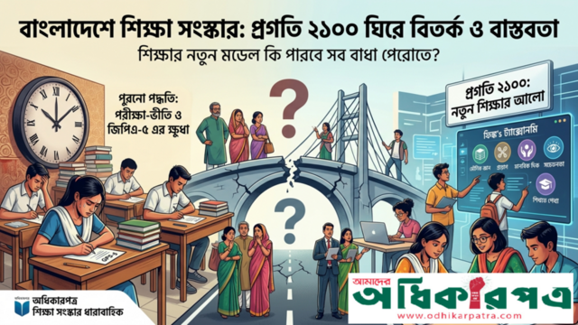 বাংলাদেশে শিক্ষা সংস্কার ঘিরে নানামুখী বিতর্ক: প্রগতি ২১০০, বিতর্ক ও বাস্তবতা