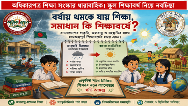 শিক্ষাবর্ষ নিয়ে শিক্ষা সংস্কারের নতুন ভাবনা: বাংলাদেশের প্রকৃতি, জলবায়ু ও সংস্কৃতির সঙ্গে কি আমাদের স্কুল শিক্ষাক্যালেন্ডার সামঞ্জস্যপূর্ণ?