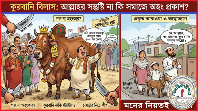 গরুর সাইজ বনাম গুষ্টির ইজ্জত: কুরবানি বিলাস নাকি ভক্তি বিলাস?