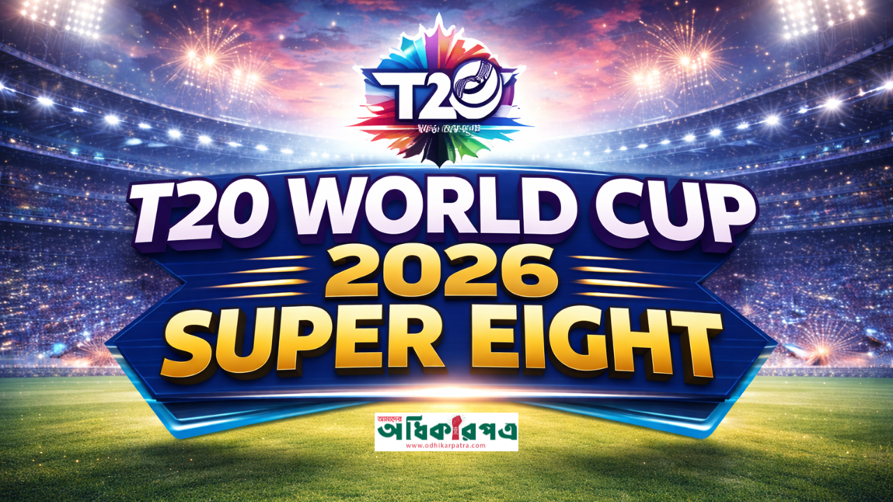 টি-২০ বিশ্বকাপ ২০২৬: সুপার এইটের লড়াই, চোখ সেমিফাইনালে