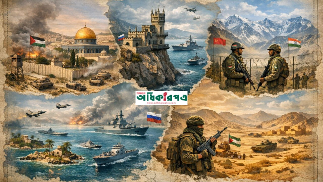 মানচিত্র বদলালেও ইতিহাস বদলায়নি: এক নজরে বিশ্বের বিতর্কিত অঞ্চলসমূহ