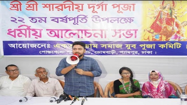 ডোম জনগোষ্ঠীর সার্বিক নিরাপত্তার দায়িত্ব সরকারের : নাহিদ ইসলাম